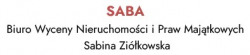 SABA Biuro Wyceny Nieruchomości i Praw Majątkowych Sabina Ziółkowska