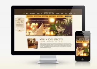 Strona internetowa dla hotelu APROPOS