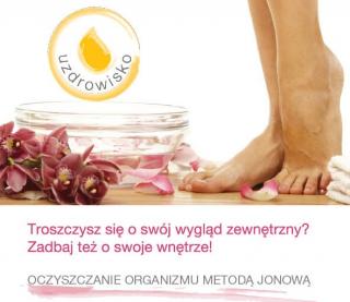 Zabieg oczyszczania organizmu metodą jonową 30 % taniej! 3 opcje do wyboru!